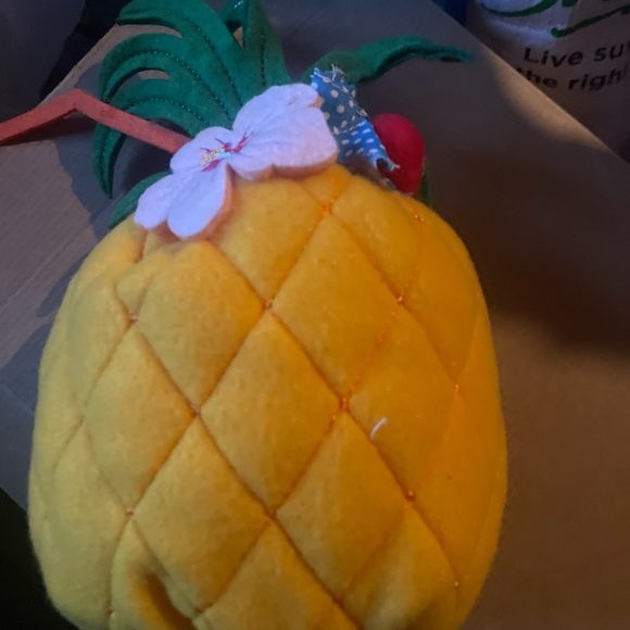 BRAND NEW PINEAPPLE WINE BOTTLE COVER - Picture 1 of 2